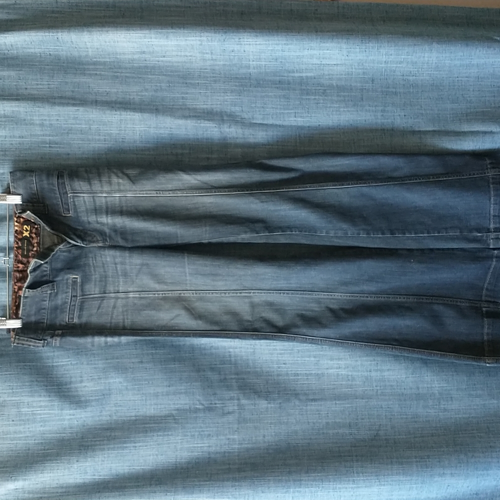 COPY - X2 jeans high waist wide leg seam in front